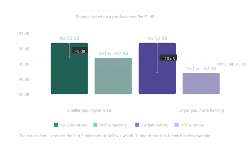 5 10 dB conversion gap