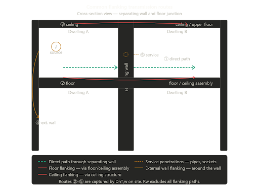 flanking path diagram
